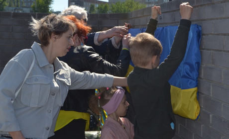 Відкрито меморіальні дошки загиблим южноукраїнцям - воїнам АТО (фоторепортаж)