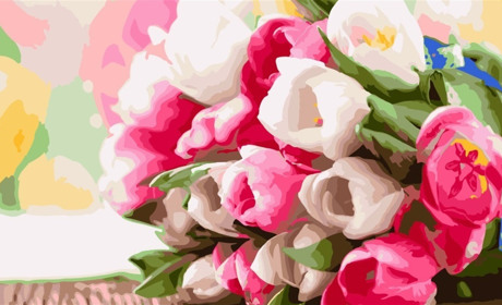 Збери з пазлів яскраві квіти