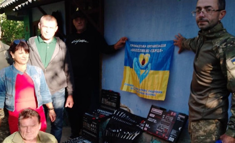 Військові 423-ї БП ЛА вдячні дітям села Федоро-Шулічине за надану допомогу