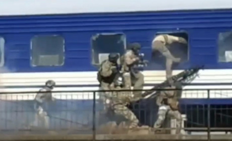 Окупанти на Херсонщині провели «навчання з тероризму» (відео)