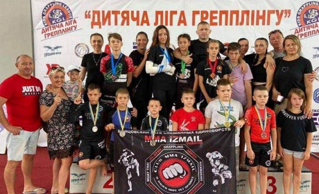 Измаильчане привезли 23 медали с Детской лиги грепплинга