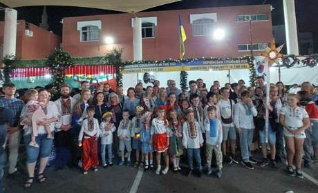 Українські колядки лунали на різдвяному ярмарку в Абу-Дабі