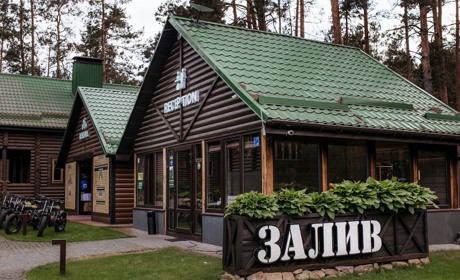 ZALIV — унікальний заміський комплекс для відпочинку серед природи Полісся