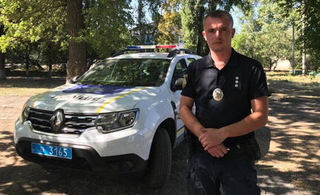 Офіцер Української ОТГ Віталій Ткаченко: Поліцейський повинен бути ще й психологом