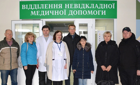 Золотоніська медицина отримала допомогу від побратимів із-за кордону