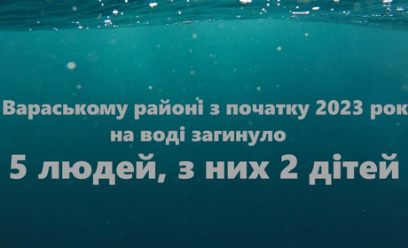Статистика утоплень на водоймах у Вараському районі