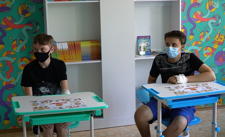 Для маленьких пацієнтів дитячої лікарні відкрили «Школу Супергероїв»