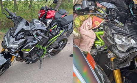 У селі на Сарненщині знайшли мотоцикл у авто — транспорт був у міжнародному розшуку