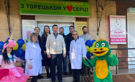 У Черкасах відкрили гуманітарний центр для переселенців з Торецька: яку допомогу можна отримати?