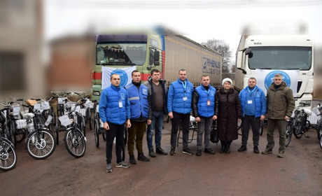 Соцробітникам Білопільської та Ворожбянської громад передали електровелосипеди від благодійників