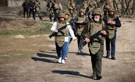З автоматами, в шоломах і "броніках": на Київщині провели командно-штабні навчання для голів громад
