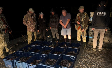 На озері Катлабух прикордонник піймали браконьєрів з уловом на півтора мільйона
