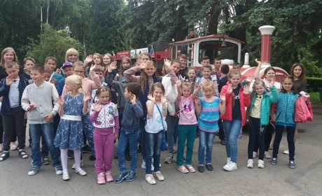 Для барських дітей-сиріт та позбавлених батьківського піклування влаштували розваги у Вінниці