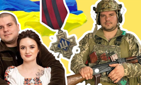 Андрій Заброцький зі Жмеринки отримав відзнаку Головнокомандувача «Золотий хрест»