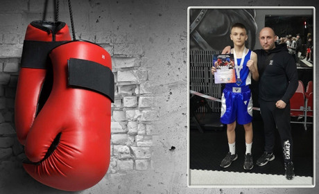 Юний боксер із Вирів здобув дострокову перемогу на турнірі в Сумах