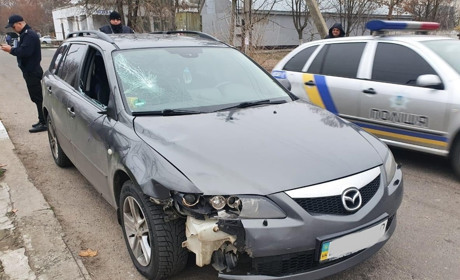 Збив людину і поїхав далі