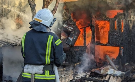 6 травня у Шостці сталася масштабна пожежа у Садовому мікрорайоні