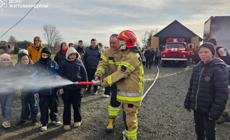 На Звягельщині відкрили новий добровільний пожежний підрозділ