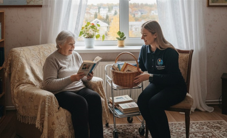 У Звягелі запустили безкоштовну доставку книг для пенсіонерів