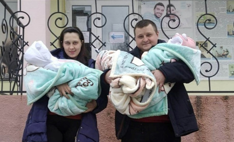 У Звягелі народилася трійня