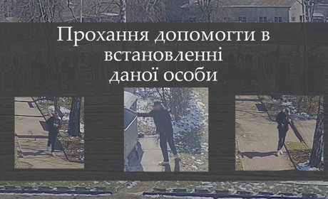 Допоможіть встановити особу: у Звягелі чоловік викрадає з могили військового лампадки та іграшки