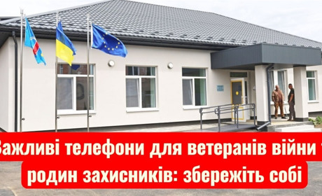 Важливі телефони для ветеранів війни та родин захисників: збережіть собі