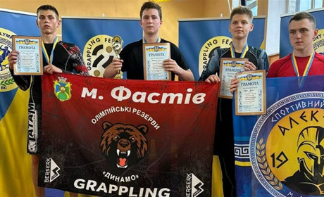 Фастівські спортсмени вибороли майже 40 медалей на Чемпіонаті з грепплінгу у Василькові