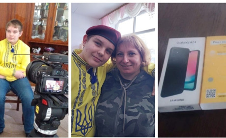 Учень ліцею №6 Дмитро Кунцевич написав есе «Моя Україна» і виграв смартфон