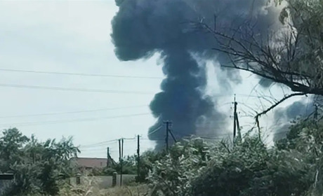 Дрони СБУ вразили п'ять російських літаків у Криму