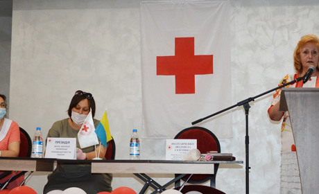 Про роботу за 5 років звітувала місцева організація Товариства Червоного Хреста
