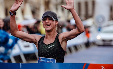 Виктория Хапилина из Мелитополя выиграла зарубежный марафон, обогнав кенийскую бегунью