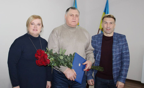 Вітання – Почесному жителю Покровська