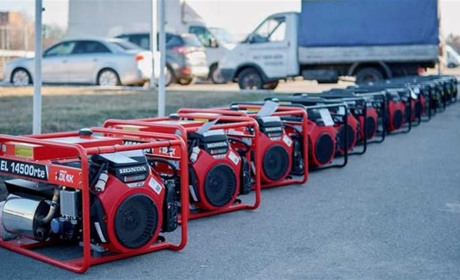 Черкащина отримала 15 генераторів від організації ADRA Ukraine