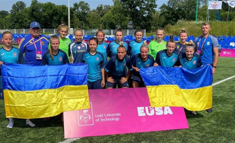 Уманські футболістки вийшли в фінал Європейських студентських ігор