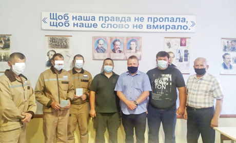 Засуджені Полицької колонії отримали свідоцтво про середню освіту