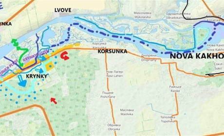 У окупантів на лівому березі значні втрати і великі труднощі