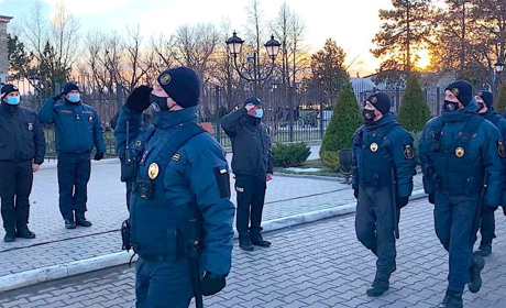 Практически парад: в Измаиле прошел совместный развод силовиков (видео)