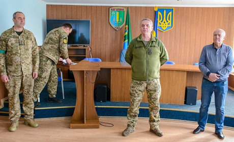 Представників Кагарличчини відзначили за внесок у підготовку оборони Обухівського району