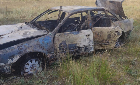 На Менщині вщент згорів автомобіль. Яка причина