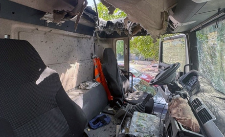 На Херсонщині внаслідок дій ворога поранені п’ятеро людей, серед них – двоє рятувальників