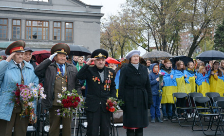 У Покровську вітали визволителів України