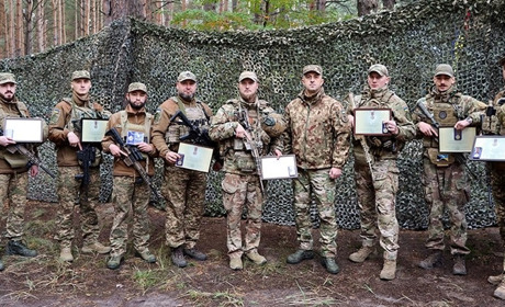 Нетішинські нацгвардійці отримали державні нагороди за мужність і героїзм