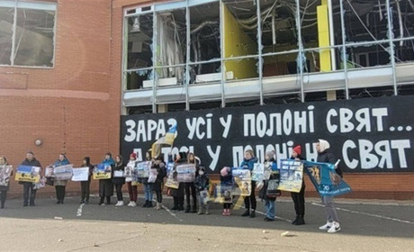 Поверніть з пекла: в Одесі мітингували родичі полонених, яких незаконно утримує росія