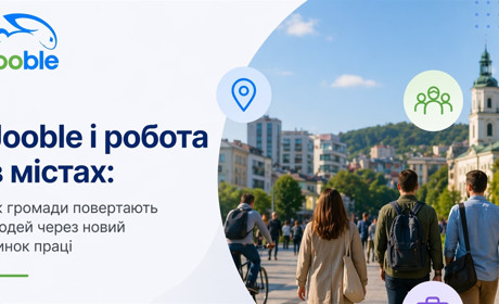 Jooble і робота в містах: як громади повертають людей через новий ринок праці