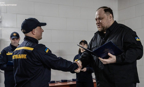 Голова Верховної Ради України Руслан Стефанчук відвідав Старокостянтинівщину