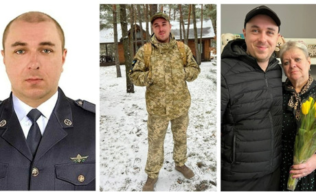 До Жмеринки «на щиті» повертається 30-річний прикордонник Андрій Вітковський