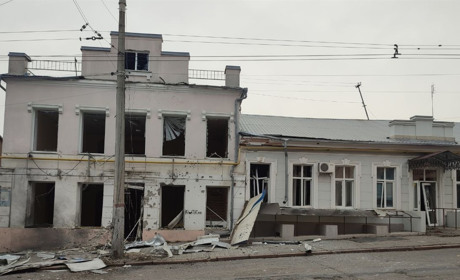 Зранку 30 листопада росіяни обстріляли центр Херсона (ФОТО)