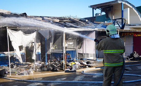 Пожежа на «7-му кілометрі»: горіли торгівельні павільйони
