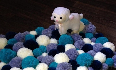 Хенд-мейд: ідеї для створення килимів із помпонів своїми руками від Гадяч.City