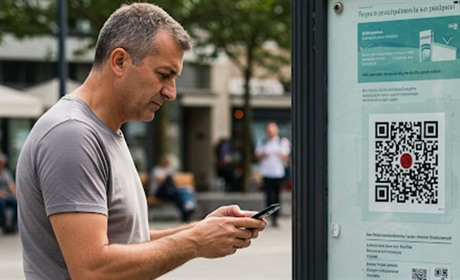 Не стань жертвою фішингу! Будьте обережні зі скануванням QR-кодів у громадських місцях